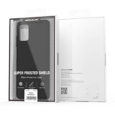 NILLKIN θήκη Super Frosted Shield για Samsung Galaxy A03S/A037G, μαύρη NILLKIN θήκη Super Frosted Shield για Samsung Galaxy A03S/A037G, μαύρη