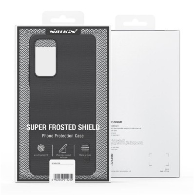 NILLKIN θήκη Super Frosted Shield για Xiaomi Note 11 5G/M4 Pro 5G, μπλε NILLKIN θήκη Super Frosted Shield για Xiaomi Note 11 5G/M4 Pro 5G, μπλε