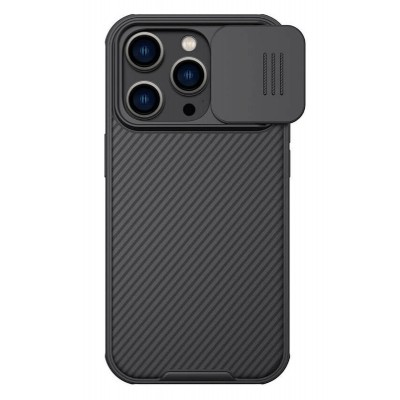 NILLKIN θήκη CamShield Pro για Apple iPhone 14 Pro, μαύρη NILLKIN θήκη CamShield Pro για Apple iPhone 14 Pro, μαύρη