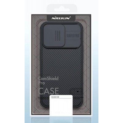 NILLKIN θήκη CamShield Pro για Apple iPhone 14 Pro Max, μαύρη NILLKIN θήκη CamShield Pro για Apple iPhone 14 Pro Max, μαύρη