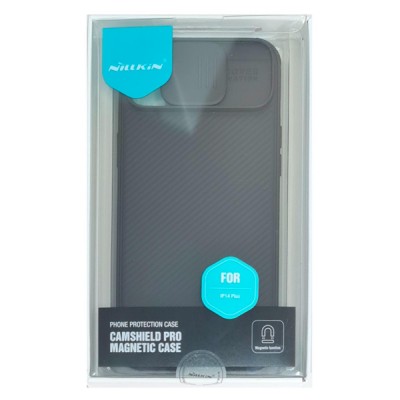 NILLKIN θήκη CamShield Pro Magnetic για iPhone 14 Plus, μαύρη NILLKIN θήκη CamShield Pro Magnetic για iPhone 14 Plus, μαύρη