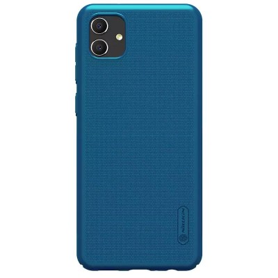 NILLKIN θήκη Super Frosted Shield για Samsung A04, μπλε NILLKIN θήκη Super Frosted Shield για Samsung A04, μπλε