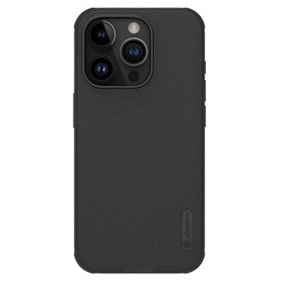NILLKIN θήκη Super Frosted Shield Pro για iPhone 15 Pro, μαύρη NILLKIN θήκη Super Frosted Shield Pro για iPhone 15 Pro, μαύρη