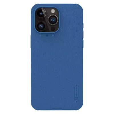 NILLKIN θήκη Super Frosted Shield Pro Magnetic, iPhone 15 Pro Max, μπλε NILLKIN θήκη Super Frosted Shield Pro Magnetic, iPhone 15 Pro Max, μπλε