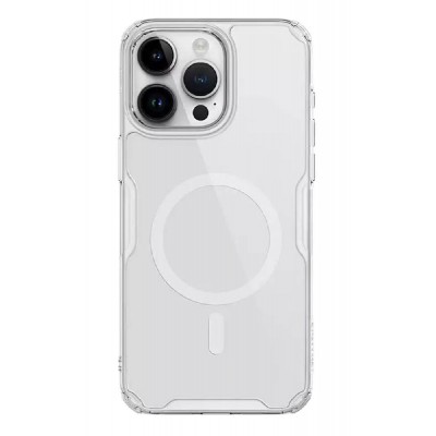 NILLKIN θήκη Nature Pro Magnetic για iPhone 15 Pro, διάφανη NILLKIN θήκη Nature Pro Magnetic για iPhone 15 Pro, διάφανη