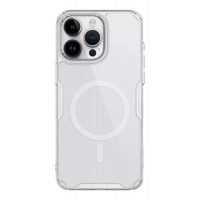 NILLKIN θήκη Nature Pro Magnetic για iPhone 15 Pro Max, διάφανη NILLKIN θήκη Nature Pro Magnetic για iPhone 15 Pro Max, διάφανη