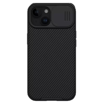 NILLKIN θήκη CamShield Pro για iPhone 15, μαύρη NILLKIN θήκη CamShield Pro για iPhone 15, μαύρη