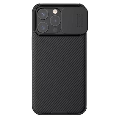 NILLKIN θήκη CamShield Pro Magnetic για iPhone 15 Pro Max, μαύρη NILLKIN θήκη CamShield Pro Magnetic για iPhone 15 Pro Max, μαύρη