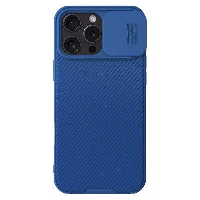 NILLKIN θήκη CamShield Pro για iPhone 16 Pro Max, μπλε NILLKIN θήκη CamShield Pro για iPhone 16 Pro Max, μπλε