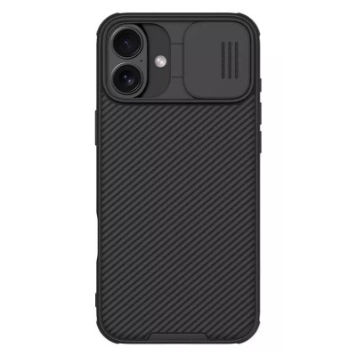 NILLKIN θήκη CamShield Pro Magnetic για iPhone 16 Plus, μαύρη NILLKIN θήκη CamShield Pro Magnetic για iPhone 16 Plus, μαύρη
