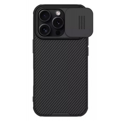 NILLKIN θήκη CamShield Pro Magnetic για iPhone 16 Pro, μαύρη NILLKIN θήκη CamShield Pro Magnetic για iPhone 16 Pro, μαύρη