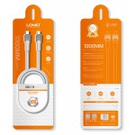 LDNIO καλώδιο USB-C σε USB-C LC601C, 100W PD, 1m, γκρι