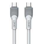LDNIO καλώδιο USB-C σε USB-C LC602C, 100W PD, 2m, γκρι LDNIO καλώδιο USB-C σε USB-C LC602C, 100W PD, 2m, γκρι