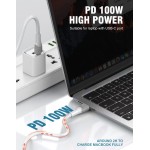 LDNIO καλώδιο USB-C σε USB-C LC602C, 100W PD, 2m, γκρι LDNIO καλώδιο USB-C σε USB-C LC602C, 100W PD, 2m, γκρι