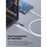 LDNIO καλώδιο USB-C σε USB-C LC861C, 65W PD, 1m, γκρι LDNIO καλώδιο USB-C σε USB-C LC861C, 65W PD, 1m, γκρι