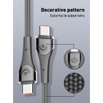 LDNIO καλώδιο USB-C σε USB-C LC861C, 65W PD, 1m, γκρι LDNIO καλώδιο USB-C σε USB-C LC861C, 65W PD, 1m, γκρι