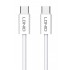 LDNIO καλώδιο USB-C LC901C, 65W PD, 480Mbps, 1m, λευκό