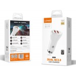 LDNIO φορτιστής αυτοκινήτου C511Q με καλώδιο, 2x USB, 36W, λευκός LDNIO φορτιστής αυτοκινήτου C511Q με καλώδιο, 2x USB, 36W, λευκός