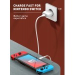 LDNIO καλώδιο USB-C σε USB-C LC131C, 65W PD, 1m, λευκό LDNIO καλώδιο USB-C σε USB-C LC131C, 65W PD, 1m, λευκό