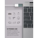 LDNIO αντάπτορας USB-C σε USB LC140, αρσενικό σε θηλυκό, γκρι LDNIO αντάπτορας USB-C σε USB LC140, αρσενικό σε θηλυκό, γκρι