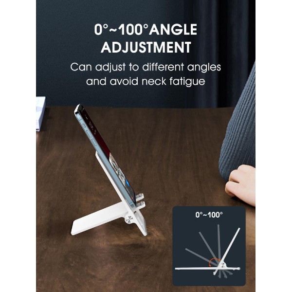 LDNIO βάση smartphone MG06, foldable, 4.7-7.2", λευκή LDNIO βάση smartphone MG06, foldable, 4.7-7.2", λευκή