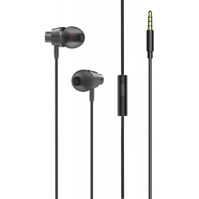 LDNIO earphones με μικρόφωνο HP05, 3.5mm, 1.2m, γκρι LDNIO earphones με μικρόφωνο HP05, 3.5mm, 1.2m, γκρι
