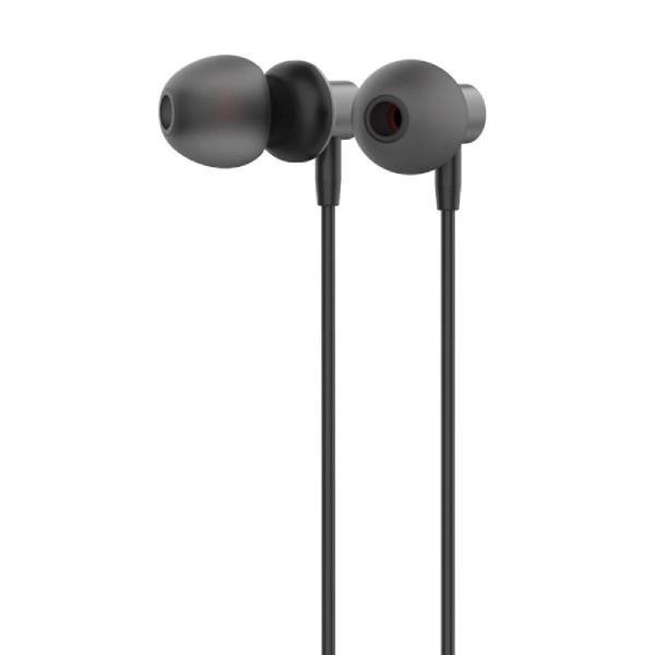 LDNIO earphones με μικρόφωνο HP06, 3.5mm, 1.2m, μαύρα LDNIO earphones με μικρόφωνο HP06, 3.5mm, 1.2m, μαύρα