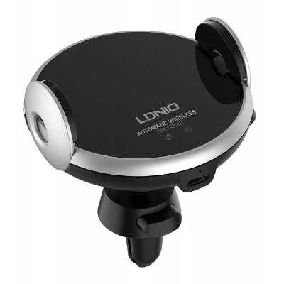 LDNIO ασύρματος φορτιστής & βάση αυτοκινήτου MA02, 15W, μαύρο LDNIO ασύρματος φορτιστής & βάση αυτοκινήτου MA02, 15W, μαύρο