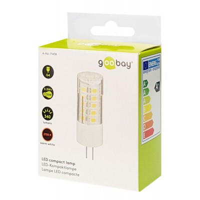 GOOBAY LED λάμπα 71438, G4, 3.5W, 2700K GOOBAY LED λάμπα 71438, G4, 3.5W, 2700K