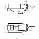 GOOBAY καλώδιο δικτύου 71548, CAT 6 U/UTP, slim, copper, 250MHz, 0.25m, μαύρο GOOBAY καλώδιο δικτύου 71548, CAT 6 U/UTP, slim, copper, 250MHz, 0.25m, μαύρο