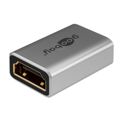 GOOBAY αντάπτορας HDMI 72008, Ethernet, 8K/60Hz, 4K/120Hz, 48 Gbps, γκρι GOOBAY αντάπτορας HDMI 72008, Ethernet, 8K/60Hz, 4K/120Hz, 48 Gbps, γκρι
