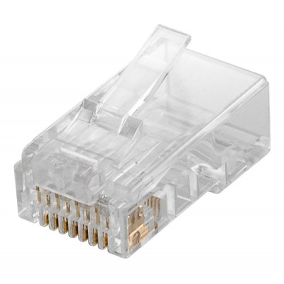 GOOBAY βύσμα RJ45 72500, CAT 5e UTP, διάφανο, 10τμχ GOOBAY βύσμα RJ45 72500, CAT 5e UTP, διάφανο, 10τμχ
