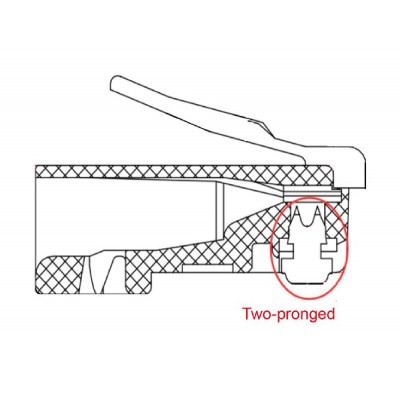 GOOBAY βύσμα RJ45 72500, CAT 5e UTP, διάφανο, 10τμχ GOOBAY βύσμα RJ45 72500, CAT 5e UTP, διάφανο, 10τμχ