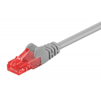 GOOBAY καλώδιο δικτύου 72575, CAT 6 U/UTP, CCA, 250MHz, 2m, γκρι GOOBAY καλώδιο δικτύου 72575, CAT 6 U/UTP, CCA, 250MHz, 2m, γκρι