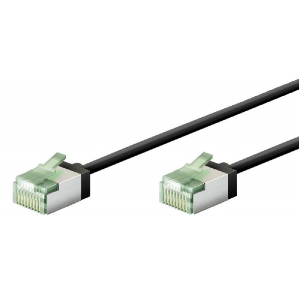 GOOBAY καλώδιο δικτύου 74356, CAT 8.1 U/FTP, slim, copper, 40Gbps, 5m, μαύρο GOOBAY καλώδιο δικτύου 74356, CAT 8.1 U/FTP, slim, copper, 40Gbps, 5m, μαύρο