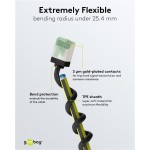 GOOBAY καλώδιο δικτύου 74356, CAT 8.1 U/FTP, slim, copper, 40Gbps, 5m, μαύρο GOOBAY καλώδιο δικτύου 74356, CAT 8.1 U/FTP, slim, copper, 40Gbps, 5m, μαύρο