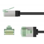 GOOBAY καλώδιο δικτύου 74356, CAT 8.1 U/FTP, slim, copper, 40Gbps, 5m, μαύρο GOOBAY καλώδιο δικτύου 74356, CAT 8.1 U/FTP, slim, copper, 40Gbps, 5m, μαύρο