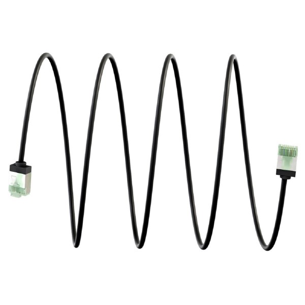 GOOBAY καλώδιο δικτύου 74356, CAT 8.1 U/FTP, slim, copper, 40Gbps, 5m, μαύρο GOOBAY καλώδιο δικτύου 74356, CAT 8.1 U/FTP, slim, copper, 40Gbps, 5m, μαύρο