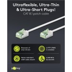 GOOBAY καλώδιο δικτύου 74362, CAT 8.1 U/FTP, slim, copper, 2000MHz, 3m, λευκό GOOBAY καλώδιο δικτύου 74362, CAT 8.1 U/FTP, slim, copper, 2000MHz, 3m, λευκό