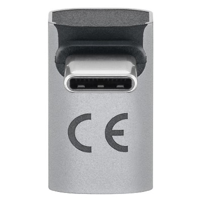 GOOBAY αντάπτορας USB-C 74442, γωνιακός 90°, USB4, 240W, 40Gbps, 8K, γκρι GOOBAY αντάπτορας USB-C 74442, γωνιακός 90°, USB4, 240W, 40Gbps, 8K, γκρι