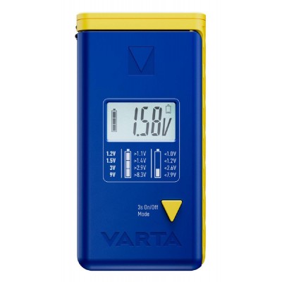 VARTA ψηφιακό tester μπαταρίας 75305 για 9V/AAA//AA/C/D/button cells VARTA ψηφιακό tester μπαταρίας 75305 για 9V/AAA//AA/C/D/button cells