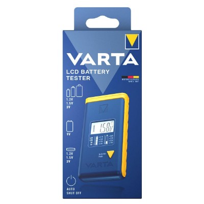 VARTA ψηφιακό tester μπαταρίας 75305 για 9V/AAA//AA/C/D/button cells VARTA ψηφιακό tester μπαταρίας 75305 για 9V/AAA//AA/C/D/button cells