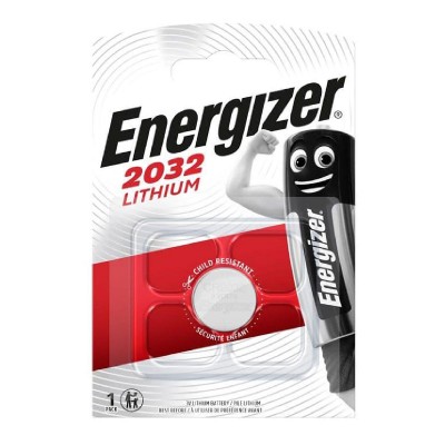 ENERGIZER μπαταρία λιθίου CR2032, 3V, 1τμχ ENERGIZER μπαταρία λιθίου CR2032, 3V, 1τμχ