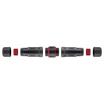 GOOBAY αδιάβροχος σύνδεσμος RJ45 Cat.6 79566, IP68, μαύρο GOOBAY αδιάβροχος σύνδεσμος RJ45 Cat.6 79566, IP68, μαύρο