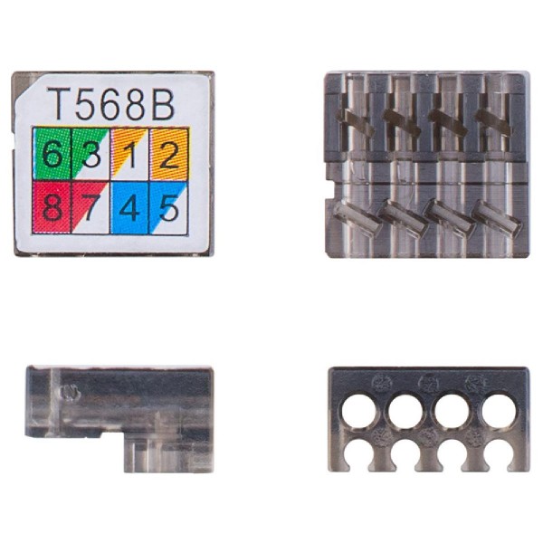 GOOBAY σύνδεσμος καλωδίων CAT 6 79577, STP, toolfree GOOBAY σύνδεσμος καλωδίων CAT 6 79577, STP, toolfree