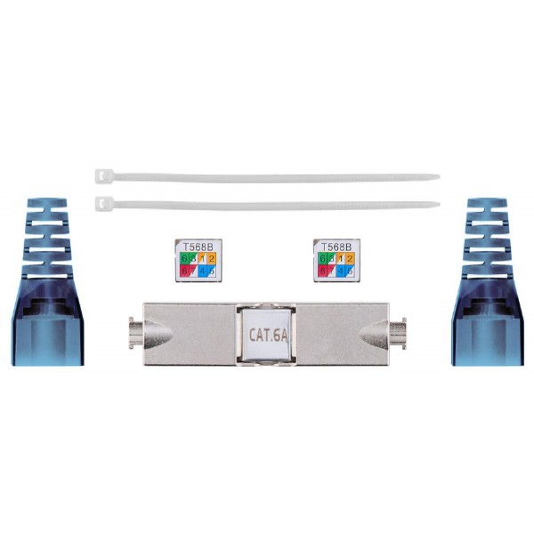 GOOBAY σύνδεσμος καλωδίων CAT 6A 79579, STP, toolfree GOOBAY σύνδεσμος καλωδίων CAT 6A 79579, STP, toolfree