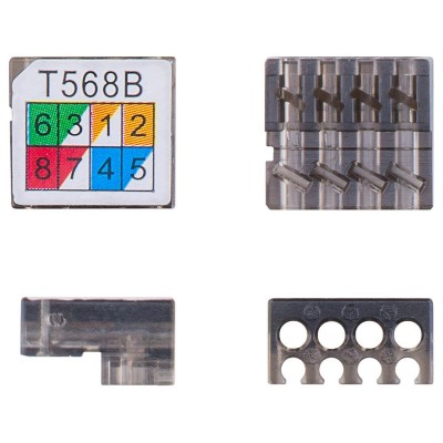 GOOBAY σύνδεσμος καλωδίων CAT 6A 79579, STP, toolfree GOOBAY σύνδεσμος καλωδίων CAT 6A 79579, STP, toolfree