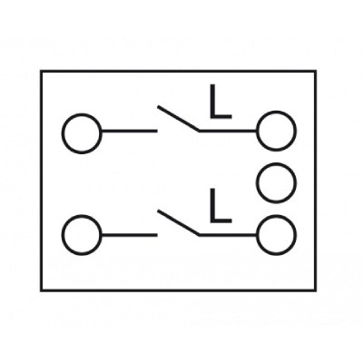 DELOCK module διακόπτης Easy 45 81360, μονός, 2-pole, 1-way, λευκός DELOCK module διακόπτης Easy 45 81360, μονός, 2-pole, 1-way, λευκός