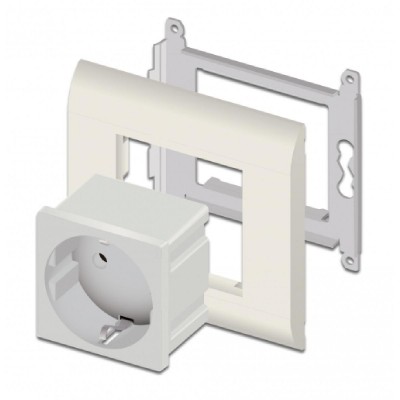 DELOCK module πρίζας ρεύματος Easy 45 81392, 45x45mm DELOCK module πρίζας ρεύματος Easy 45 81392, 45x45mm