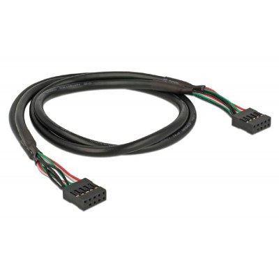 DELOCK καλώδιο USB 2.0 10-pin 2.54mm 82437, 480 Mbps, 50cm DELOCK καλώδιο USB 2.0 10-pin 2.54mm 82437, 480 Mbps, 50cm